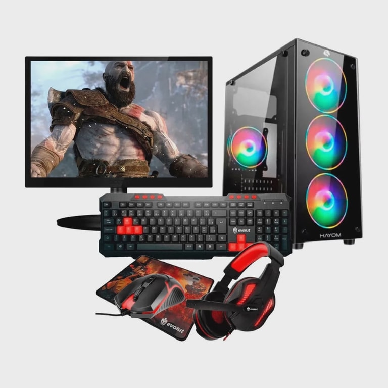 Pc Gamer Completo Intel Core i5 Ram 16GB Placa de Video gt 730 4GB ssd 240GB Monitor hdmi 20 Polegadas Kit Gamer